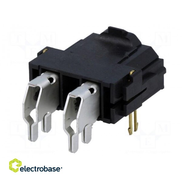 Socket | wire-board | male | Mini-Fit Sr | 10mm | PIN: 2 | 50A | THT | 600V image 6