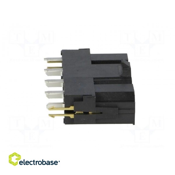 Socket | wire-board | male | Mini-Fit Sr | 10mm | PIN: 4 | 50A | THT | 600V image 7