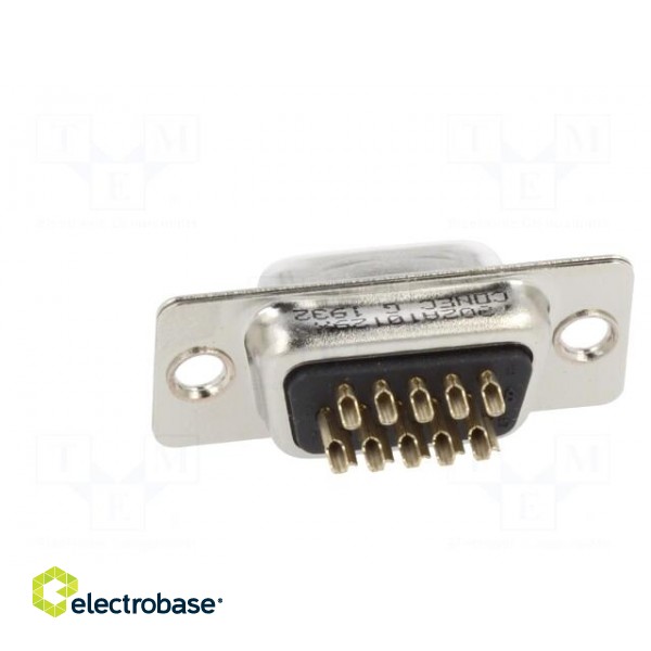 D-Sub HD | PIN: 15 | female | for cable | soldering | 3A image 5
