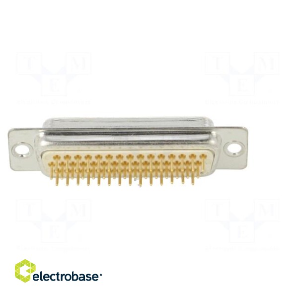 D-Sub HD | PIN: 44 | socket | female | on PCBs | straight | THT image 5