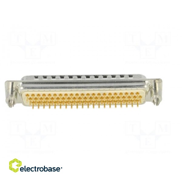 D-Sub HD | PIN: 62 | socket | male | on PCBs,PCB snap | straight | THT image 6
