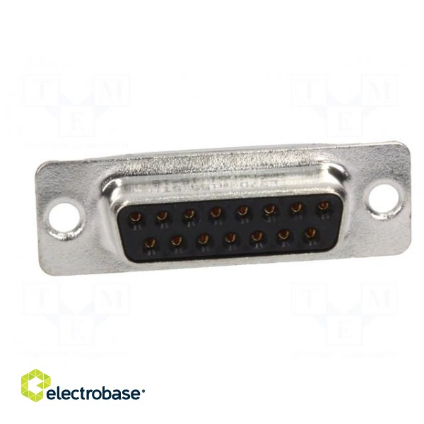 D-Sub | PIN: 15 | plug | female | for cable | screw terminal | 7.5A image 9