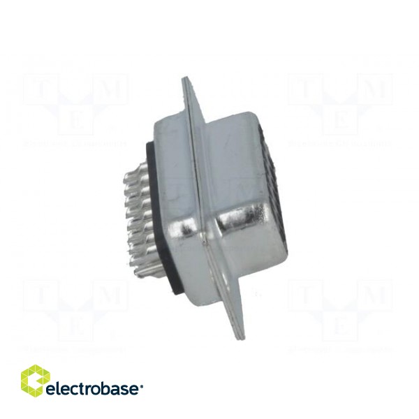 D-Sub | PIN: 15 | plug | female | for cable | soldering фото 7