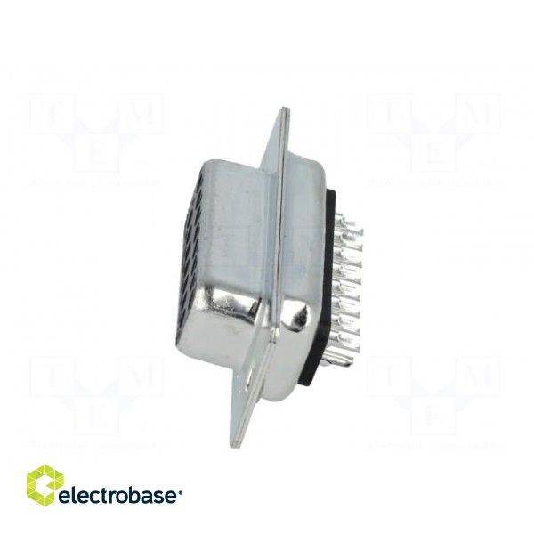 D-Sub | PIN: 15 | plug | female | for cable | soldering | 5A | 250V | 20mΩ image 3