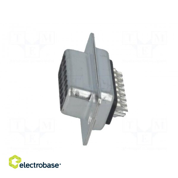 D-Sub | PIN: 15 | plug | female | for cable | soldering paveikslėlis 3