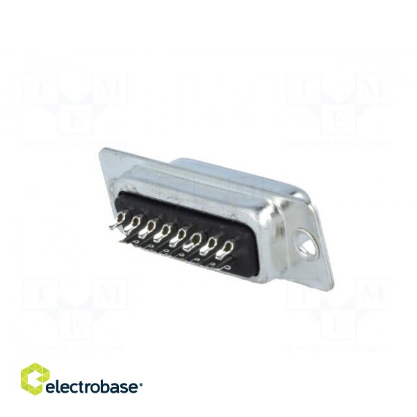 D-Sub | PIN: 15 | plug | female | for cable | soldering | Series: HD 20 image 6