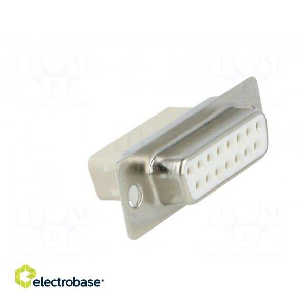 D-Sub | PIN: 15 | plug | female | for cable | Type: w/o contacts | 3A | 250V image 8