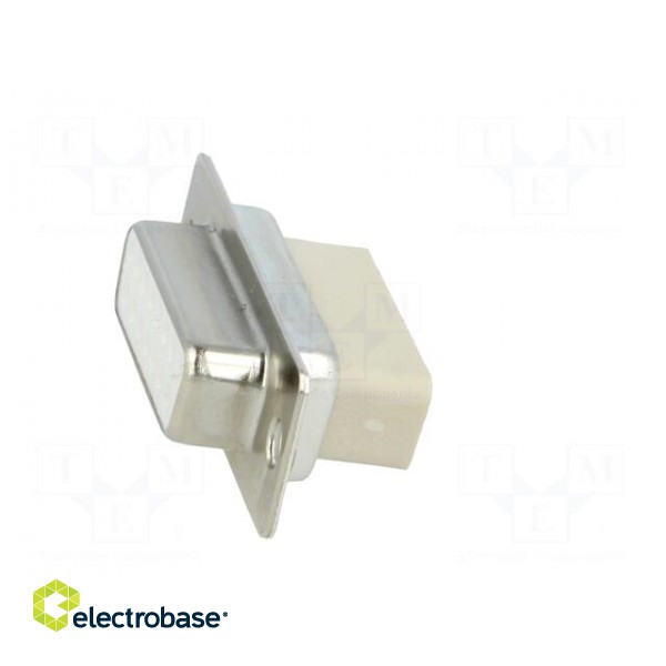 D-Sub | PIN: 15 | plug | female | for cable | Type: w/o contacts | 3A | 250V paveikslėlis 3