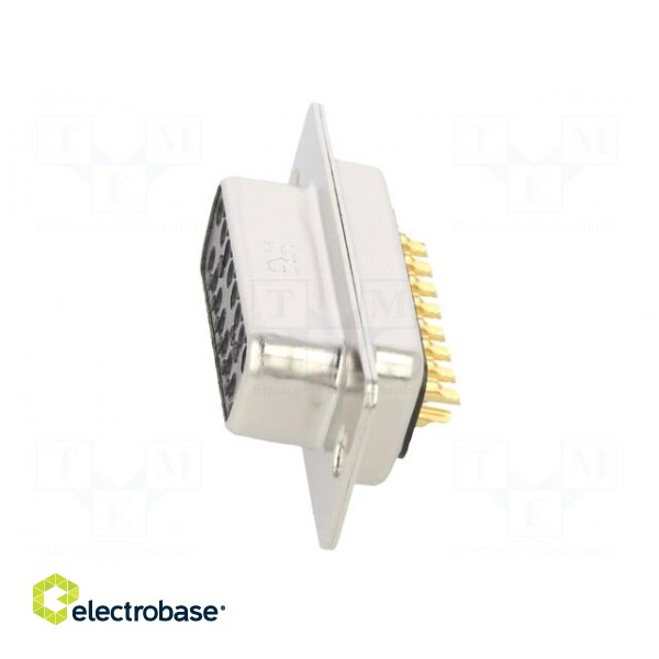 D-Sub | PIN: 15 | plug | female | soldering | Series: HD image 3