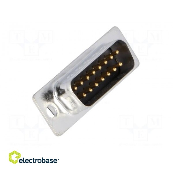 D-Sub | PIN: 15 | plug | male | for cable | soldering | 5A | 250V | 20mΩ image 8