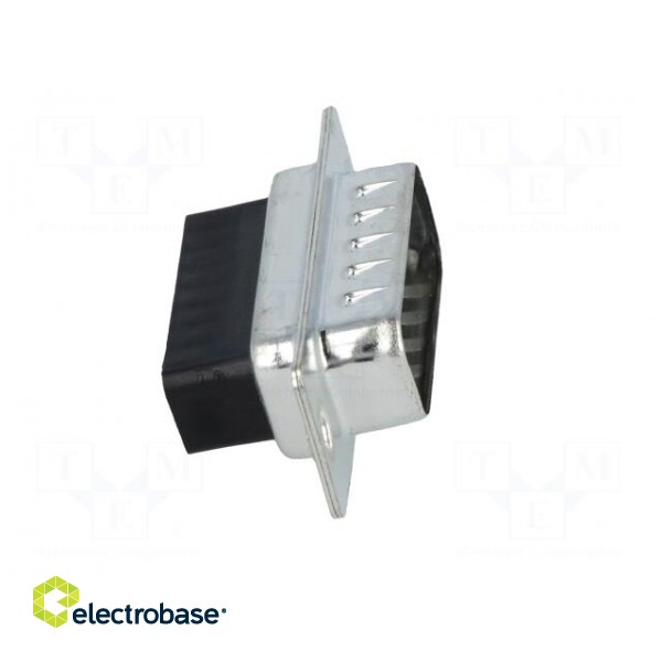 D-Sub | PIN: 15 | plug | male | for cable | Type: w/o contacts | 5A | 250V image 7
