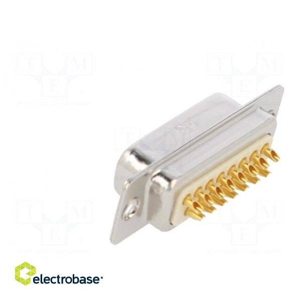 D-Sub | PIN: 15 | plug | male | soldering | 5A | Series: HD image 4