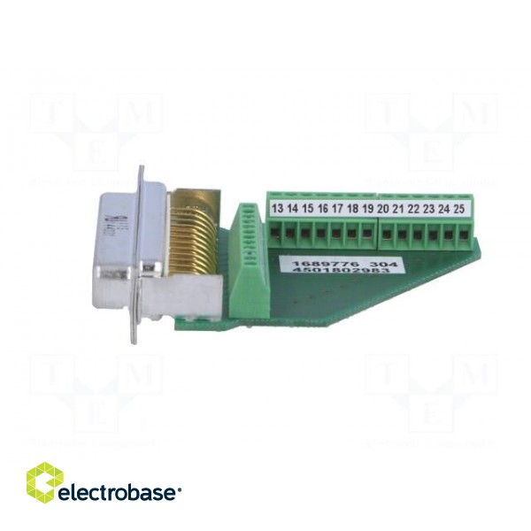D-Sub | PIN: 25 | plug | female | for cable | screw terminal | Variosub image 3