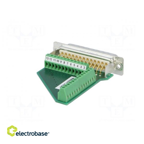 D-Sub | PIN: 25 | plug | male | for cable | screw terminal | Variosub image 6