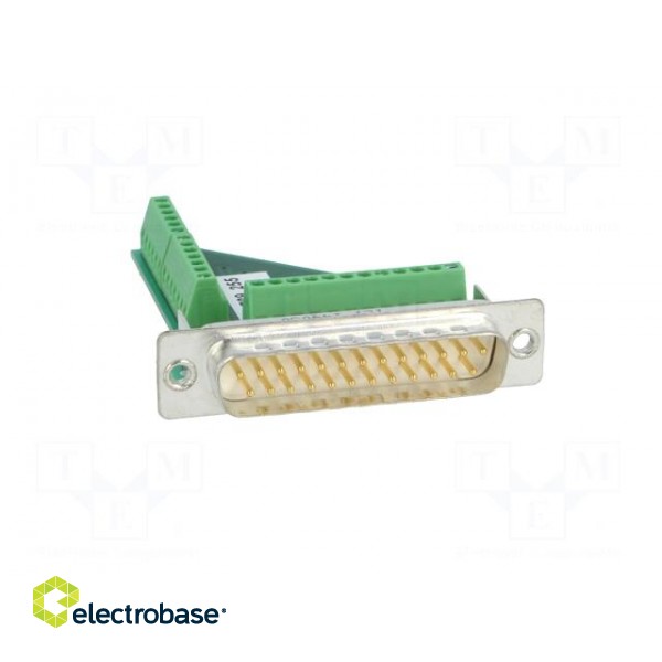 D-Sub | PIN: 25 | plug | male | for cable | screw terminal | Variosub image 9