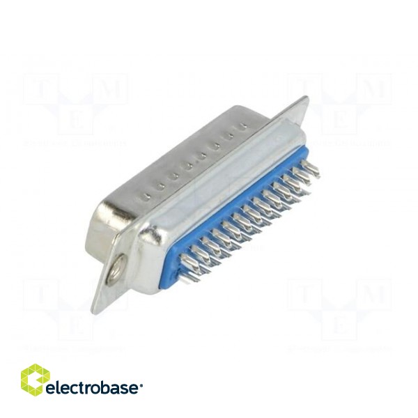 D-Sub | PIN: 25 | plug | male | for cable | soldering | 5A paveikslėlis 4