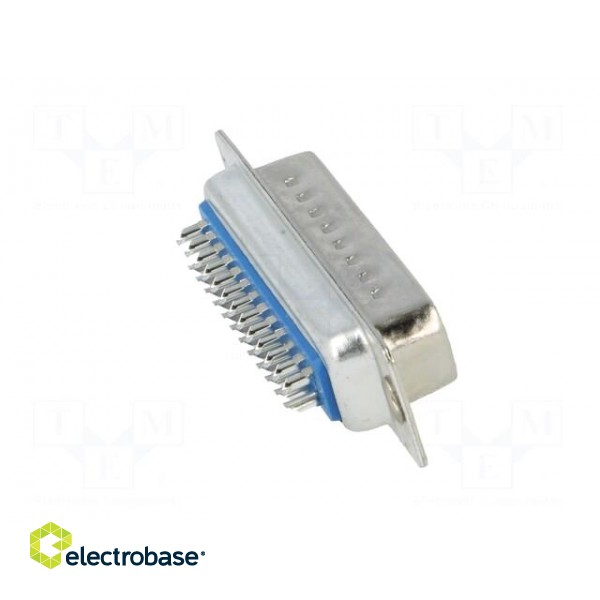 D-Sub | PIN: 25 | plug | male | for cable | soldering | 5A paveikslėlis 7