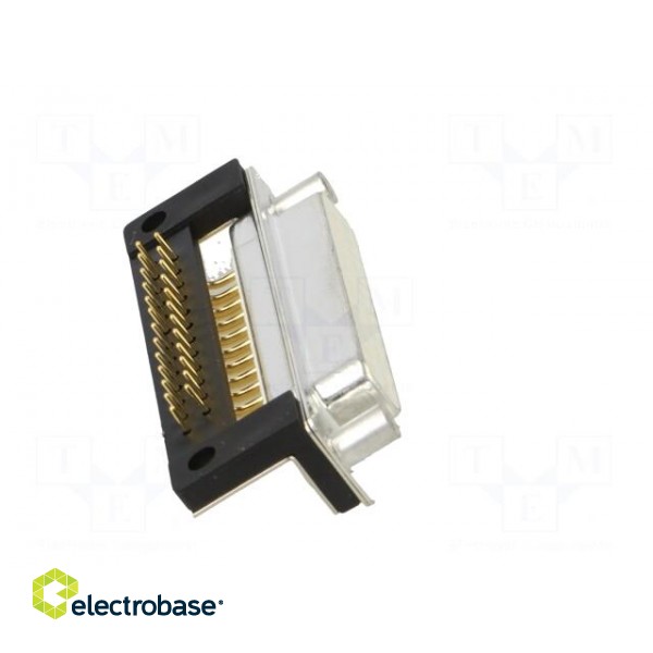 D-Sub | PIN: 25 | socket | female | for panel mounting,on PCBs | THT image 7