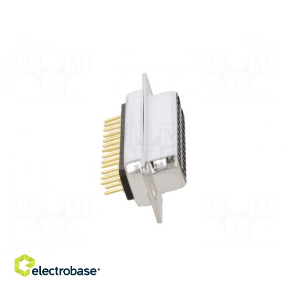 D-Sub | PIN: 25 | socket | female | on PCBs | straight | THT | 5A | -55÷105°C image 7
