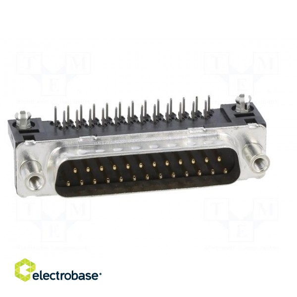 D-Sub | PIN: 25 | socket | male | for panel mounting | angled 90° | 5A image 9