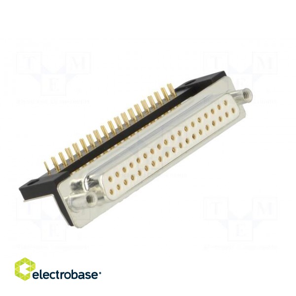 D-Sub | PIN: 37 | socket | female | for panel mounting,on PCBs | THT image 8