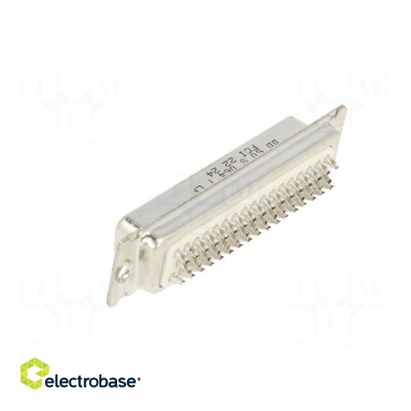 D-Sub | PIN: 50 | socket | female | for panel mounting | straight | 5A фото 4