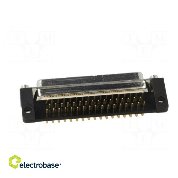 D-Sub | PIN: 50 | socket | female | for panel mounting,on PCBs | THT image 5