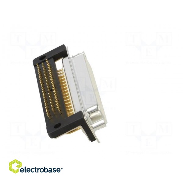 D-Sub | PIN: 50 | socket | female | for panel mounting,on PCBs | THT image 7