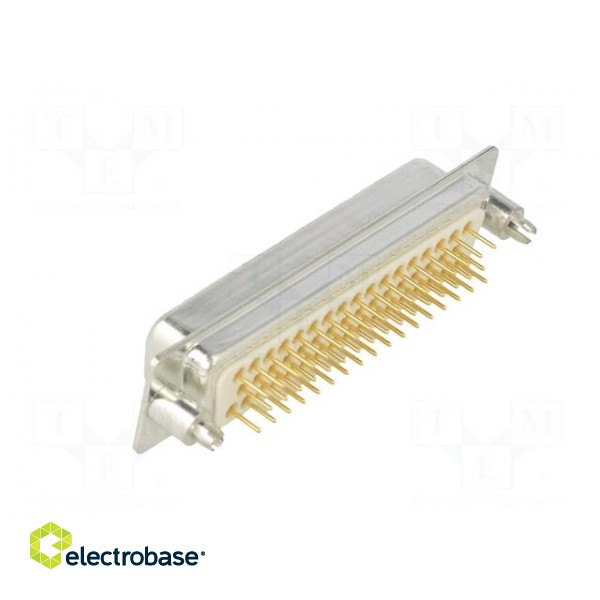 D-Sub | PIN: 50 | socket | male | on PCBs,PCB snap | straight | THT image 4