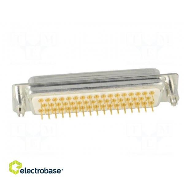 D-Sub | PIN: 50 | socket | male | on PCBs,PCB snap | straight | THT image 5