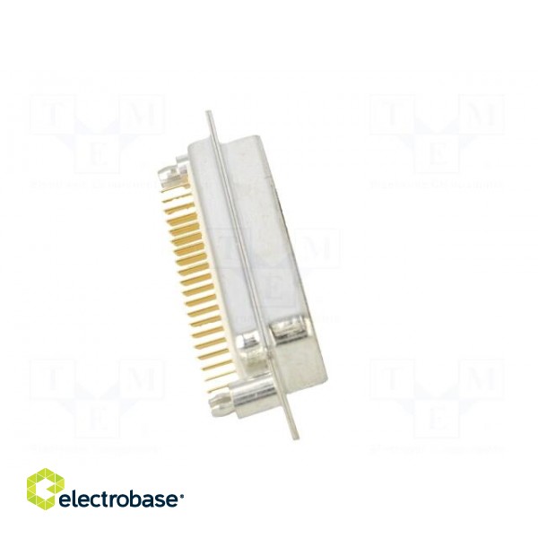 D-Sub | PIN: 50 | socket | male | on PCBs,PCB snap | straight | THT image 7