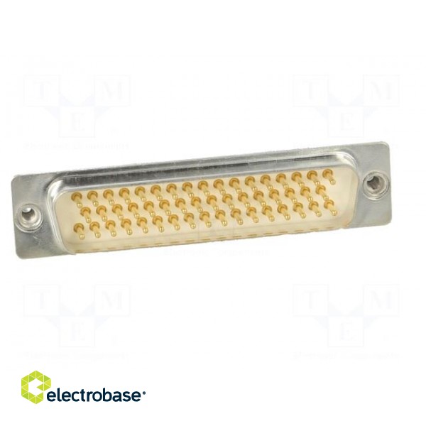 D-Sub | PIN: 50 | socket | male | on PCBs,PCB snap | straight | THT image 9