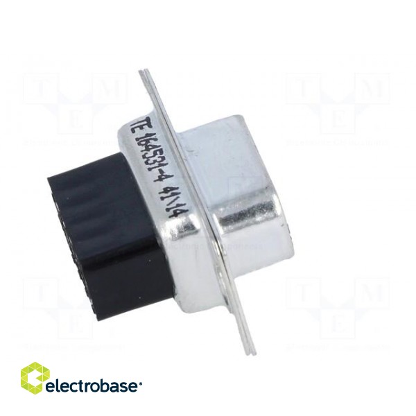 D-Sub | PIN: 9 | female | for cable | Type: w/o contacts | A: 16.3mm paveikslėlis 7