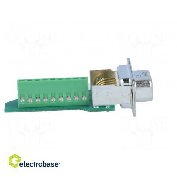 D-Sub | PIN: 9 | plug | female | for cable | screw terminal | 5A | 60V image 7