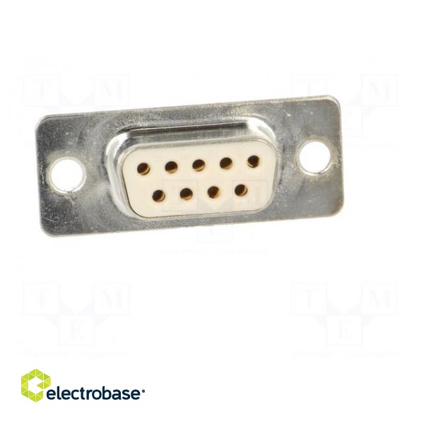 D-Sub | PIN: 9 | plug | female | for cable | soldering фото 9