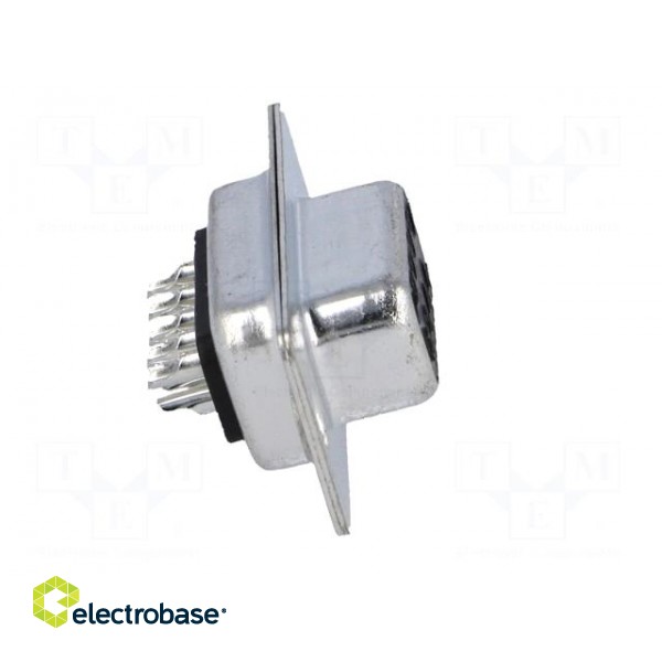 D-Sub | PIN: 9 | plug | female | for cable | soldering paveikslėlis 7