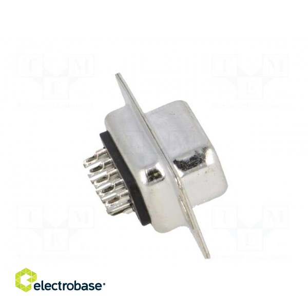 D-Sub | PIN: 9 | plug | female | for cable | soldering | black image 7