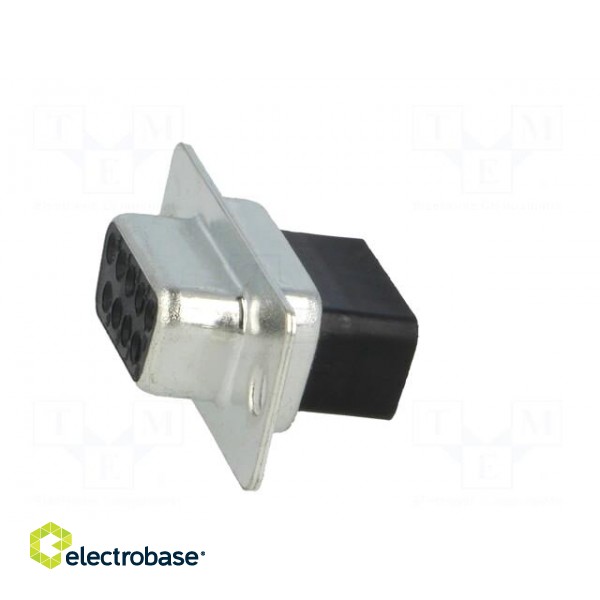 D-Sub | PIN: 9 | plug | female | for cable | Type: w/o contacts | 5A | 250V image 3