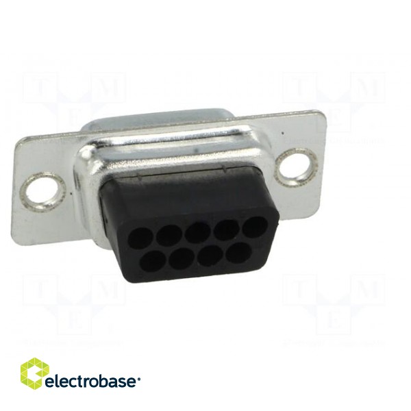 D-Sub | PIN: 9 | plug | female | for cable | Type: w/o contacts | 5A | 250V image 5