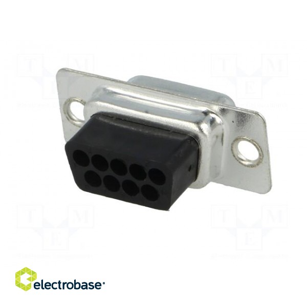 D-Sub | PIN: 9 | plug | female | for cable | Type: w/o contacts | 5A | 250V image 6