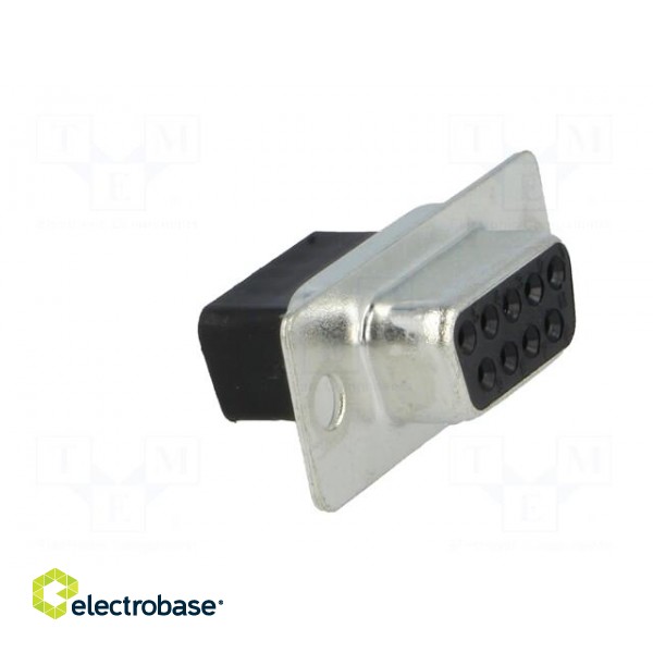 D-Sub | PIN: 9 | plug | female | for cable | Type: w/o contacts | 5A | 250V image 8