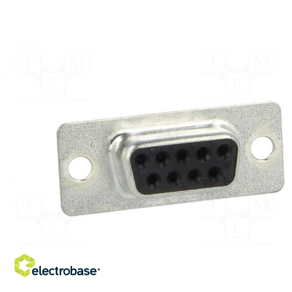 D-Sub | PIN: 9 | plug | female | for cable | Type: w/o contacts | 5A | 250V image 9