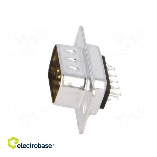 D-Sub | PIN: 9 | plug | male | for cable | soldering paveikslėlis 3