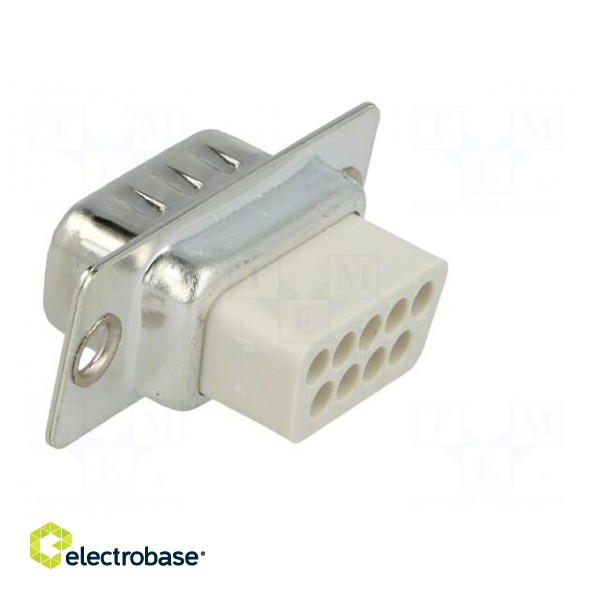 D-Sub | PIN: 9 | plug | male | for cable | Type: w/o contacts | 3A | 250V image 4