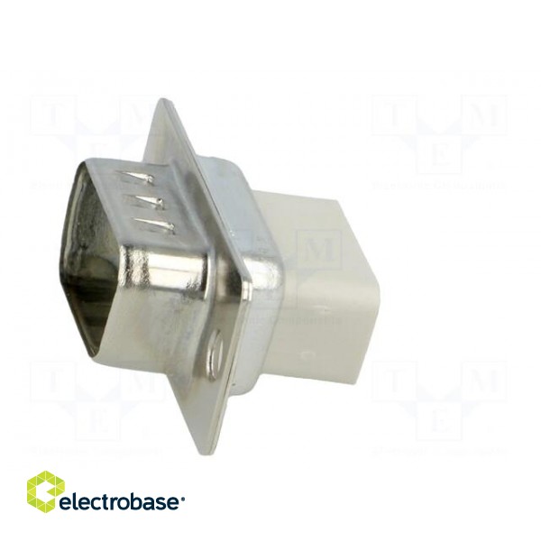D-Sub | PIN: 9 | plug | male | for cable | Type: w/o contacts | 3A | 250V image 3