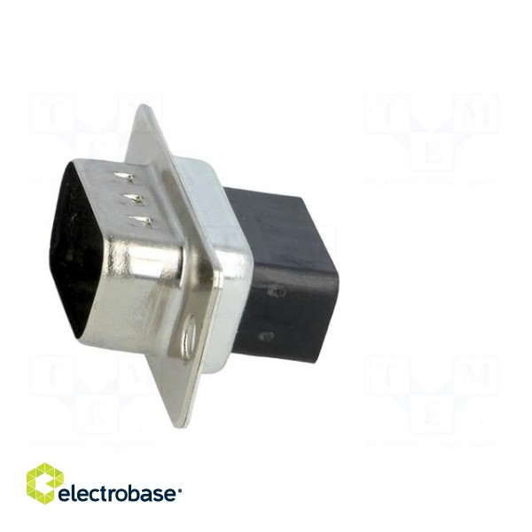 D-Sub | PIN: 9 | plug | male | for cable | Type: w/o contacts | 3A | 250V image 3
