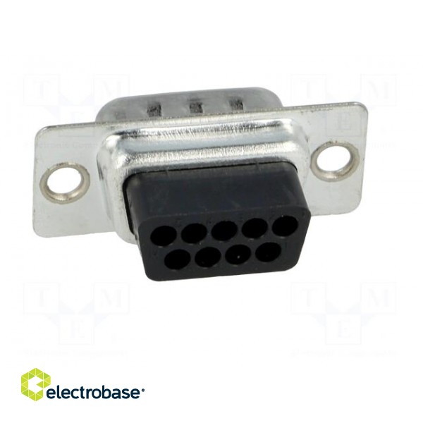 D-Sub | PIN: 9 | plug | male | for cable | Type: w/o contacts | 3A | 250V paveikslėlis 5