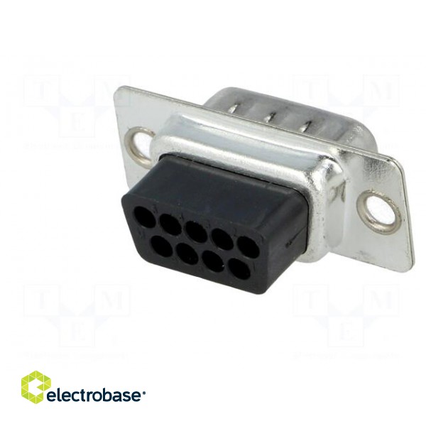 D-Sub | PIN: 9 | plug | male | for cable | Type: w/o contacts | 3A | 250V фото 6