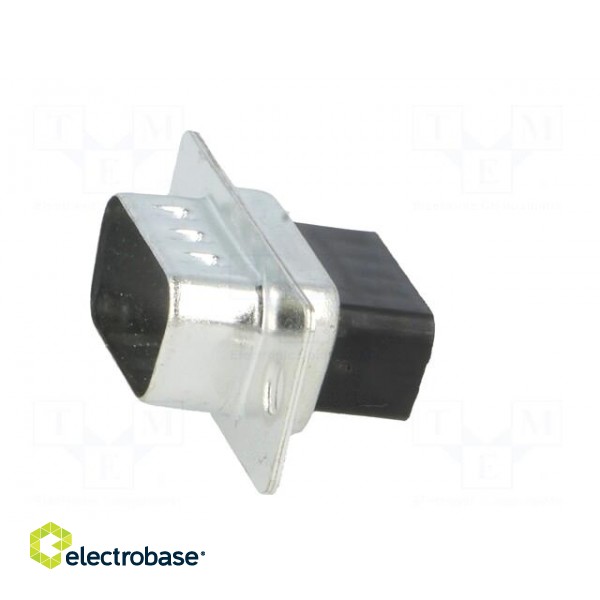 D-Sub | PIN: 9 | plug | male | for cable | Type: w/o contacts | 5A | 250V image 3