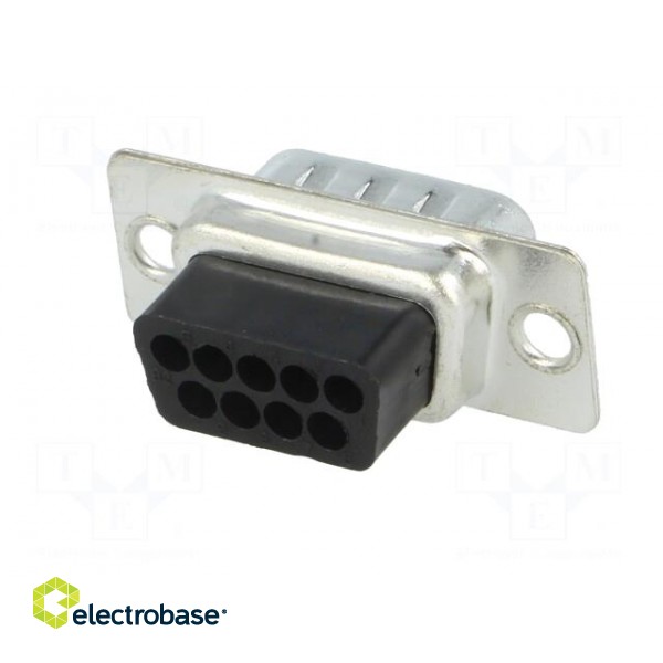 D-Sub | PIN: 9 | plug | male | for cable | Type: w/o contacts | 5A | 250V фото 6